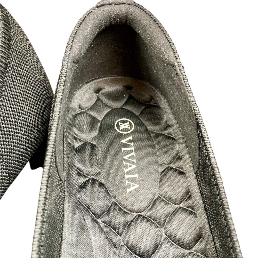 Vivaia Pointed-Toe Stress FREE Chunky Heels (Georgia) Black Size 10.5 - Picture 6 of 14